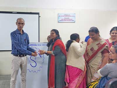 swavalambi1@ educational materials kit distribution programme at Vishnavi Vidyanikethan shool in Bengaluru  